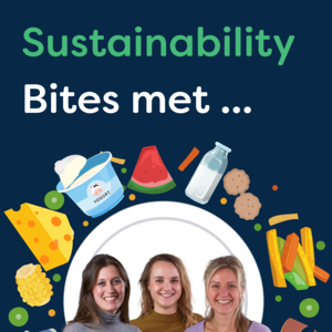 Sustainability Bites is onze eigen podcast, waar we in gesprek gaan met (onze eigen) experts op het gebied van voeding, gezondheid en duurzaamheid, help je mee?