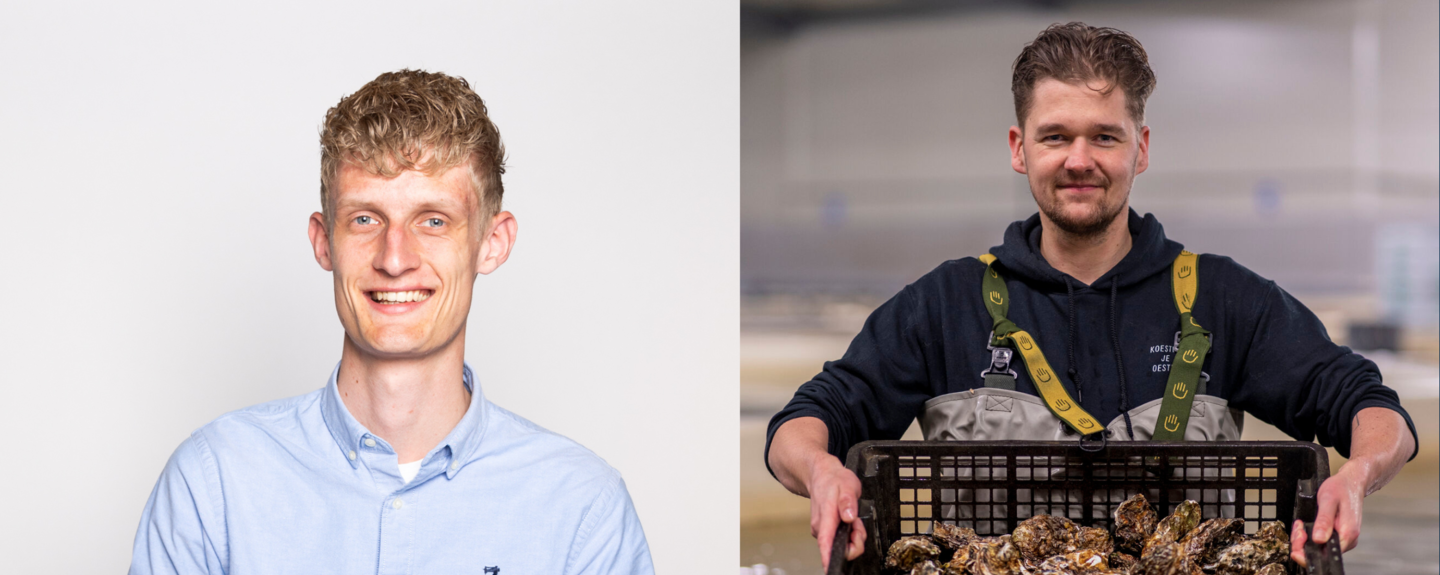 Paul Einerhand en Gerben Boom in de Food100