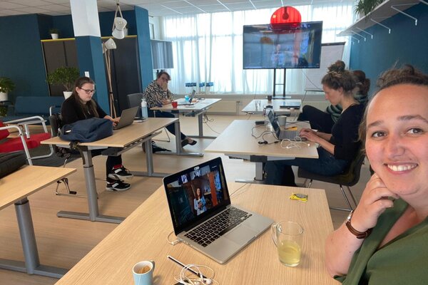 Samen snode plannen verzinnen met het team Samen snode plannen verzinnen met het team