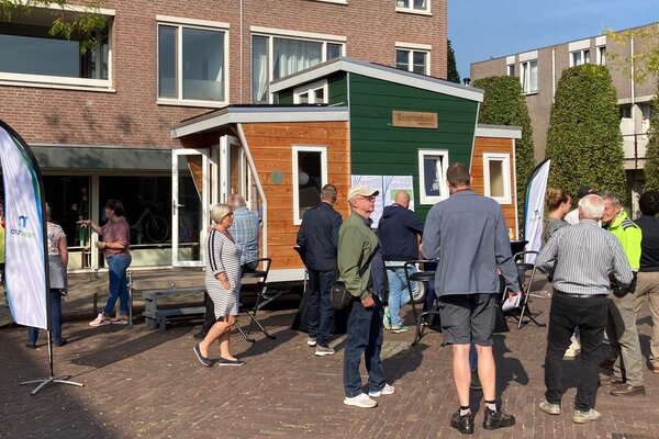 Op straat in gesprek met inwoners over de Transitievisie Warmte Op straat in gesprek met inwoners over de Transitievisie Warmte